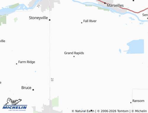 Mapa MICHELIN Grand Rapids - ViaMichelin