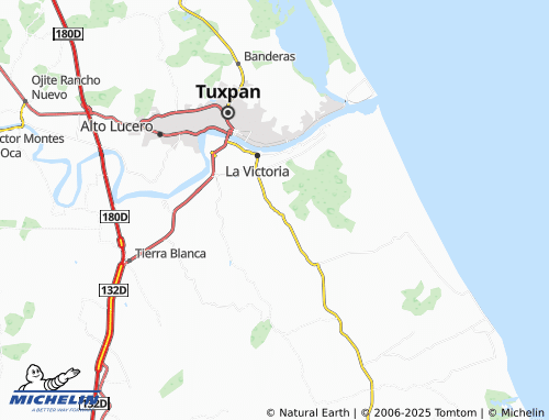 MICHELIN Chacoaco map - ViaMichelin