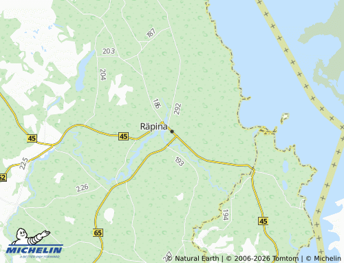 Mappa MICHELIN Räpina vald - ViaMichelin
