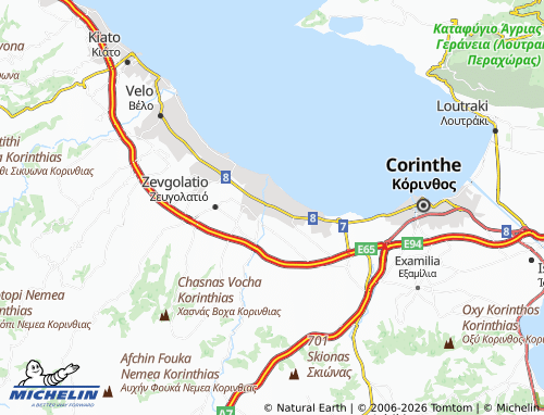MICHELIN Perigiali map - ViaMichelin