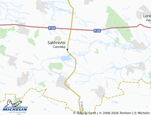 MICHELIN Vlashanivka map - ViaMichelin