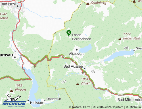MICHELIN Lichtersberg map - ViaMichelin