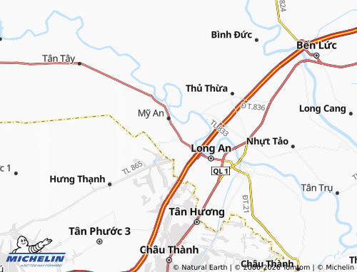 Mappa MICHELIN Mỹ Phú - ViaMichelin