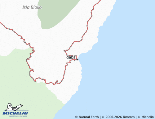 MICHELIN Riaba map - ViaMichelin