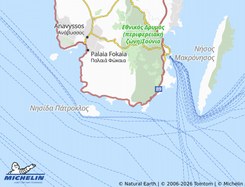 Mapa MICHELIN Legrena - ViaMichelin