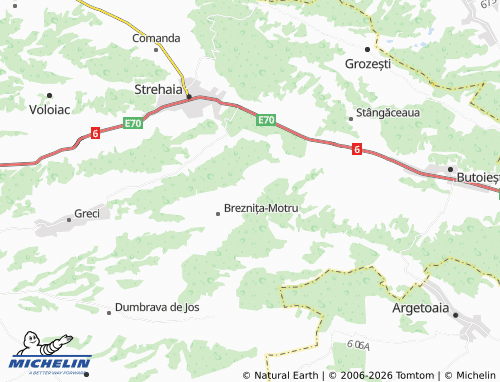 Mappa MICHELIN Tălăpanu - ViaMichelin