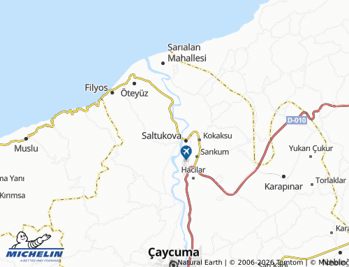 Mappa MICHELIN Çömlekçi - ViaMichelin