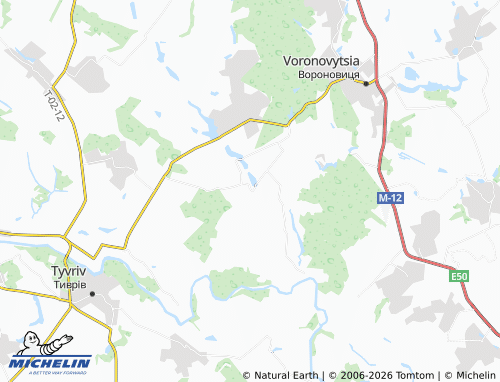Mappa MICHELIN Fedorivka - ViaMichelin