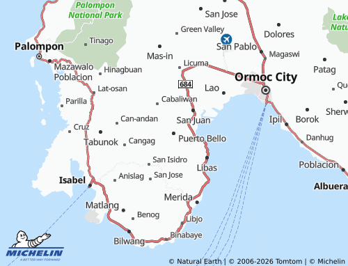MICHELIN Puerto Bello map - ViaMichelin