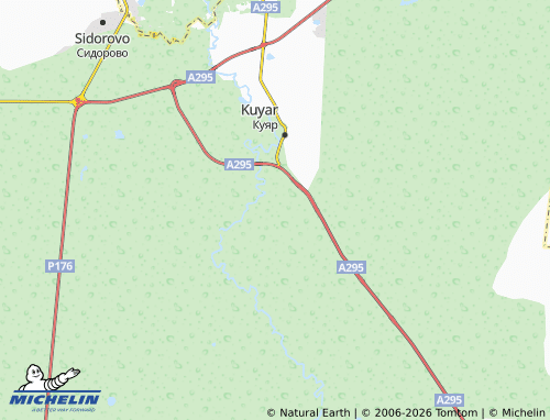 MICHELIN-Landkarte Lesnoye SNT - ViaMichelin