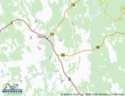 Mapa MICHELIN Kalme - ViaMichelin