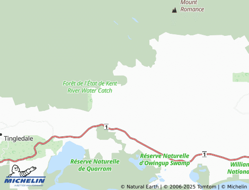 MICHELIN Kentdale map - ViaMichelin