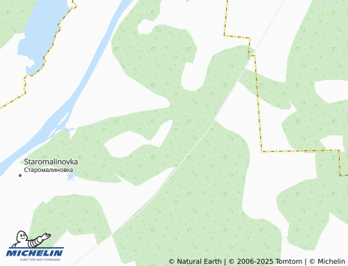 MICHELIN Borisovka map - ViaMichelin