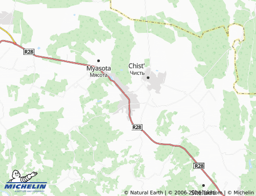 Carte MICHELIN Krasnoye - ViaMichelin