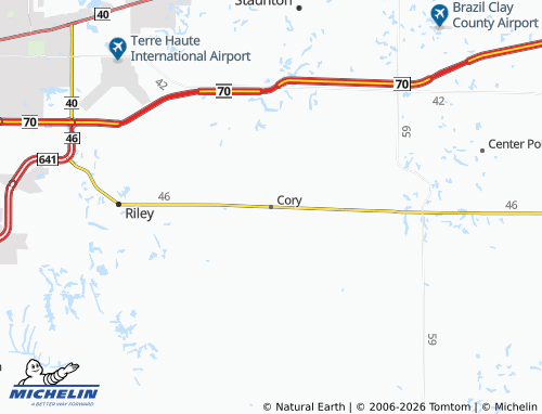 Mappa MICHELIN Cory - ViaMichelin