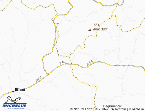 Mappa MICHELIN Aktaştekke - ViaMichelin