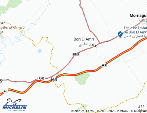 Mapa MICHELIN Fawrana - ViaMichelin