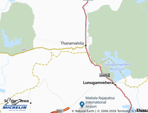 Carte MICHELIN Veheragala - ViaMichelin
