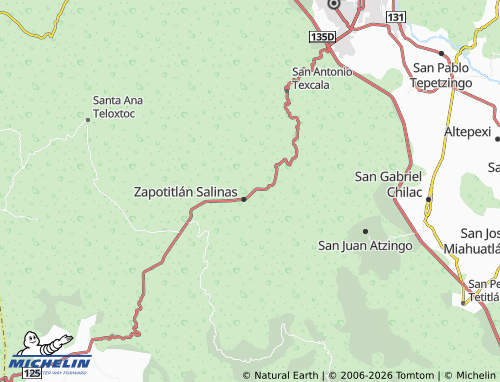 Mapa MICHELIN San Isidro - ViaMichelin