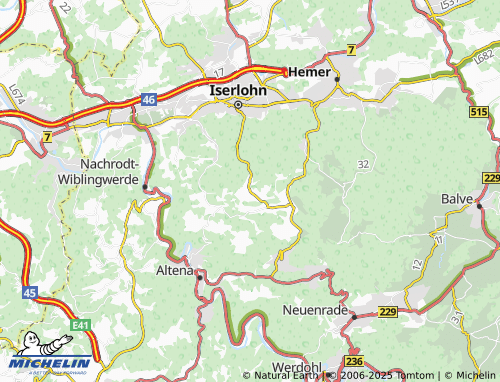 MICHELIN-Landkarte Kesbern - ViaMichelin