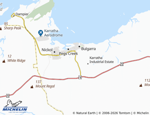 Mapa MICHELIN Stove Hill - ViaMichelin
