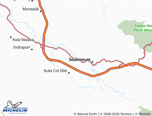 Mappa MICHELIN Capeung Dayah - ViaMichelin