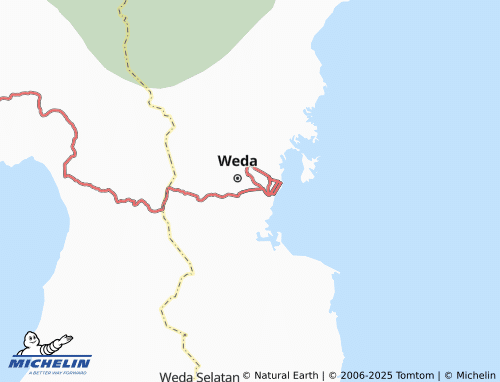 MICHELIN Wedana map - ViaMichelin