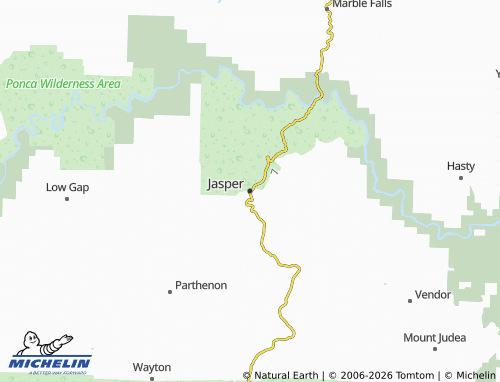 Mappa MICHELIN Jasper - ViaMichelin