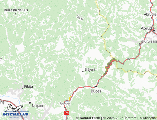 Mappa MICHELIN Sălătruc - ViaMichelin