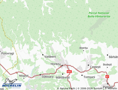 Mapa MICHELIN Ifrimești - ViaMichelin