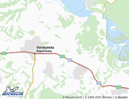 MICHELIN-Landkarte Krasnyy Vostok - ViaMichelin