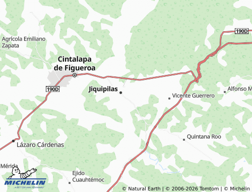 Mapa MICHELIN Ejidal - ViaMichelin