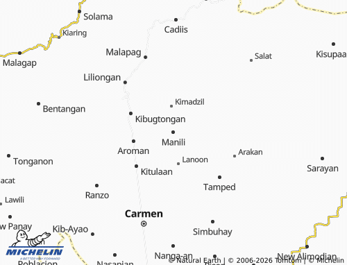 MICHELIN Manili map - ViaMichelin