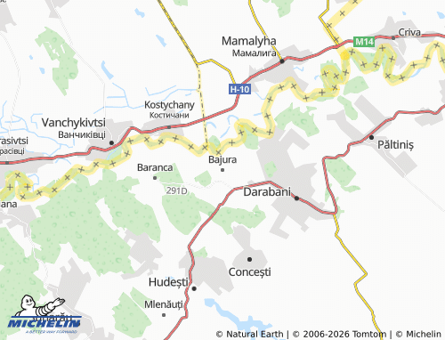 Mappa MICHELIN Bajura - ViaMichelin