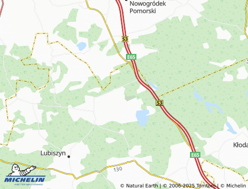 Mapa MICHELIN Chłopiny - ViaMichelin