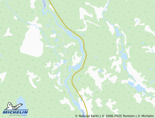 MICHELIN Sikfors map - ViaMichelin