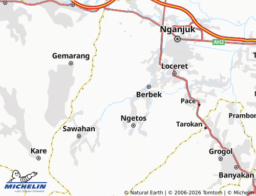 Mapa MICHELIN Cepoko - ViaMichelin