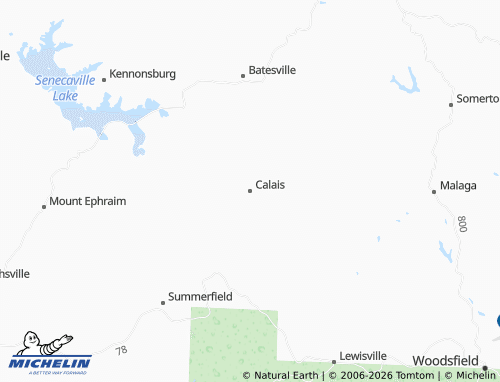 Mapa MICHELIN Calais - ViaMichelin