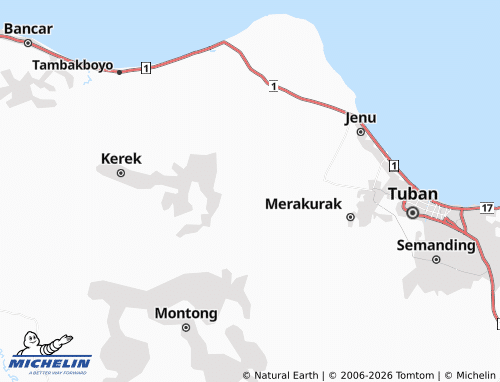 Mapa MICHELIN Pongpongan - ViaMichelin