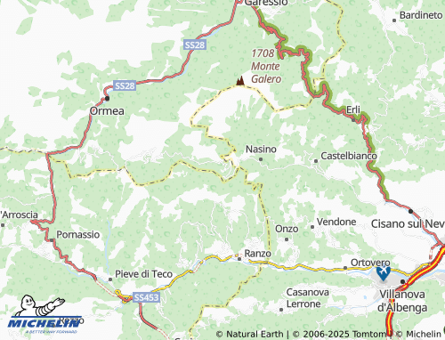 MICHELIN Alto map - ViaMichelin