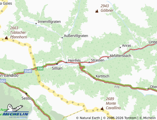 Mappa MICHELIN Tessenberg - ViaMichelin