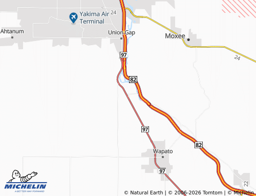 Mappa MICHELIN Parker - ViaMichelin