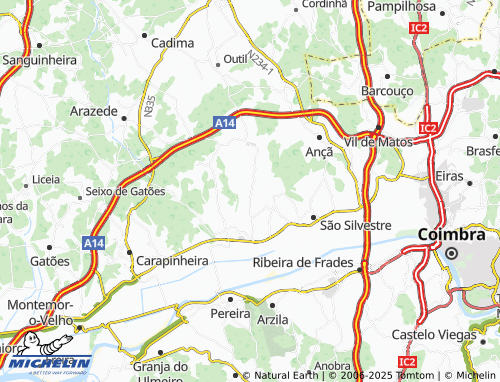 Carte MICHELIN Casal das Figueiras - ViaMichelin
