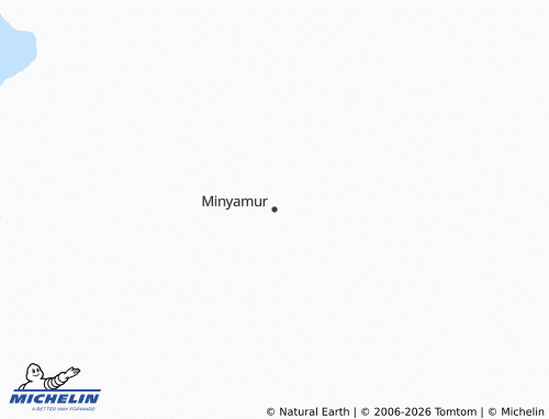 Mapa MICHELIN Minyamur - ViaMichelin