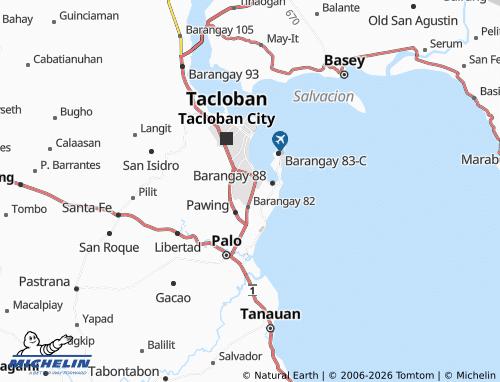 MICHELIN Marasbaras map - ViaMichelin