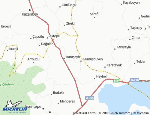 Mappa MICHELIN Akyazı - ViaMichelin