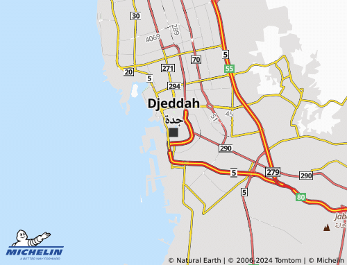 MICHELIN Jeddah map - ViaMichelin