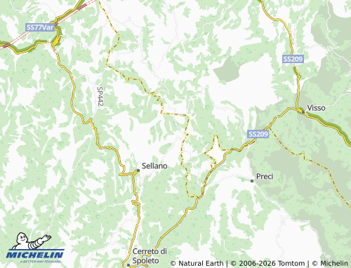 Carte MICHELIN Piaggia - ViaMichelin