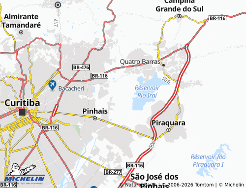 Mapa MICHELIN Parque das Nascentes - ViaMichelin