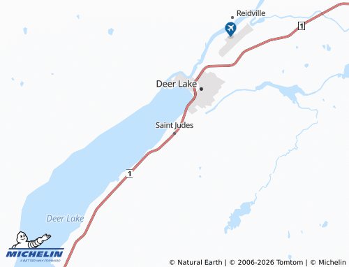 Mapa MICHELIN Saint Judes - ViaMichelin